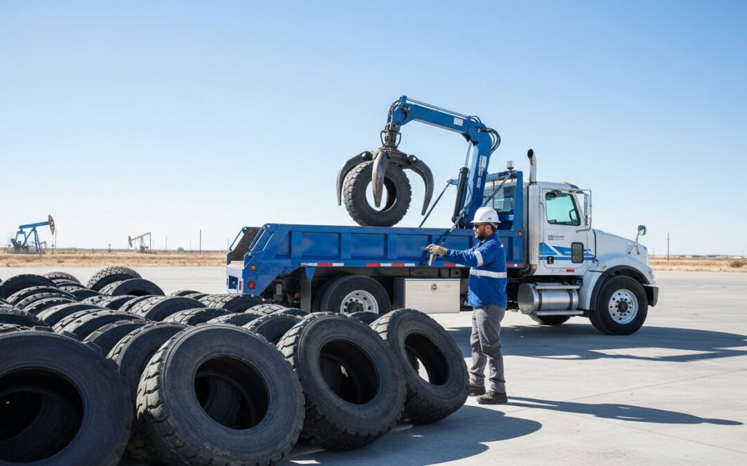 Solid Forklift Tire Disposal in Midland: The 2026 Industrial Guide