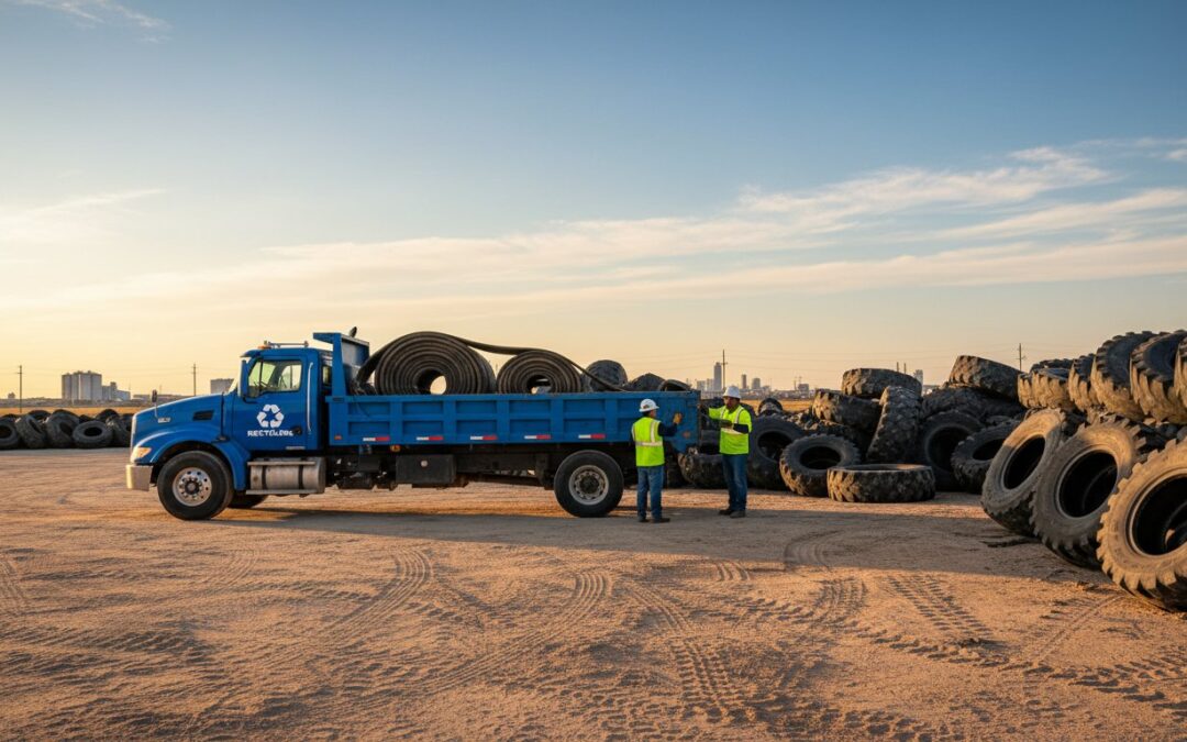 Commercial Rubber Collection in Lubbock: The 2026 Industrial Waste Guide