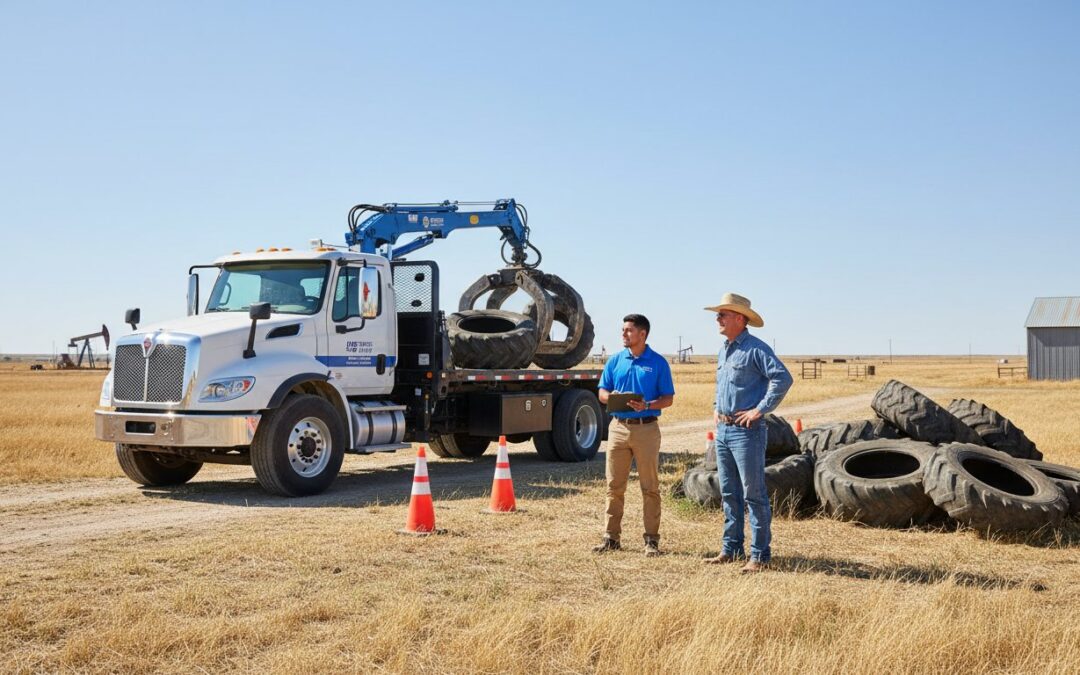 Agricultural Tire Waste Solutions in Texas: The 2026 Farmer’s Guide
