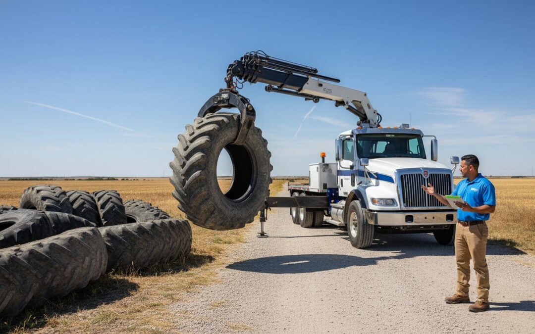 Professional Farm Tractor Tire Pickup in Lubbock: The 2026 Farmer’s Guide