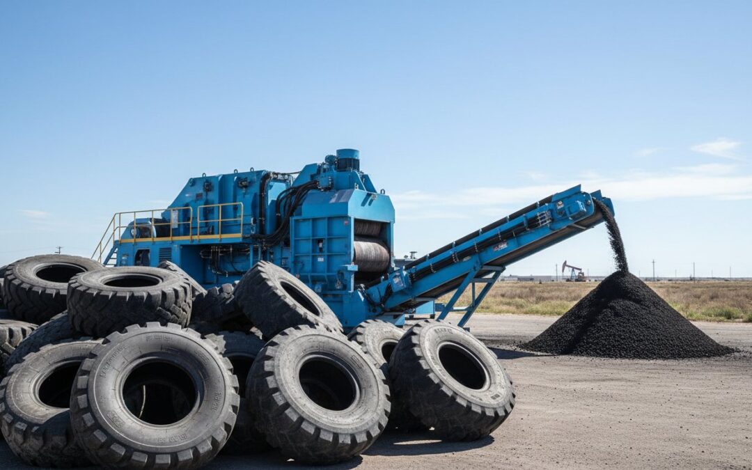 Solid Rubber Tire Recycling Process: A 2026 Guide for West Texas Businesses