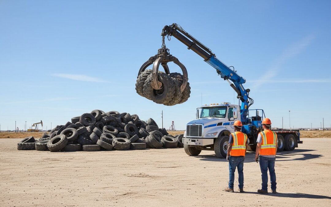 Tire Pile Cleanup for Businesses in Odessa: The 2026 Professional Guide