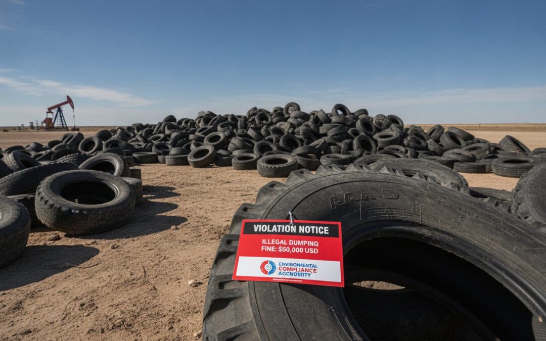 The Real Cost of Non-Compliant Tire Disposal in Texas
