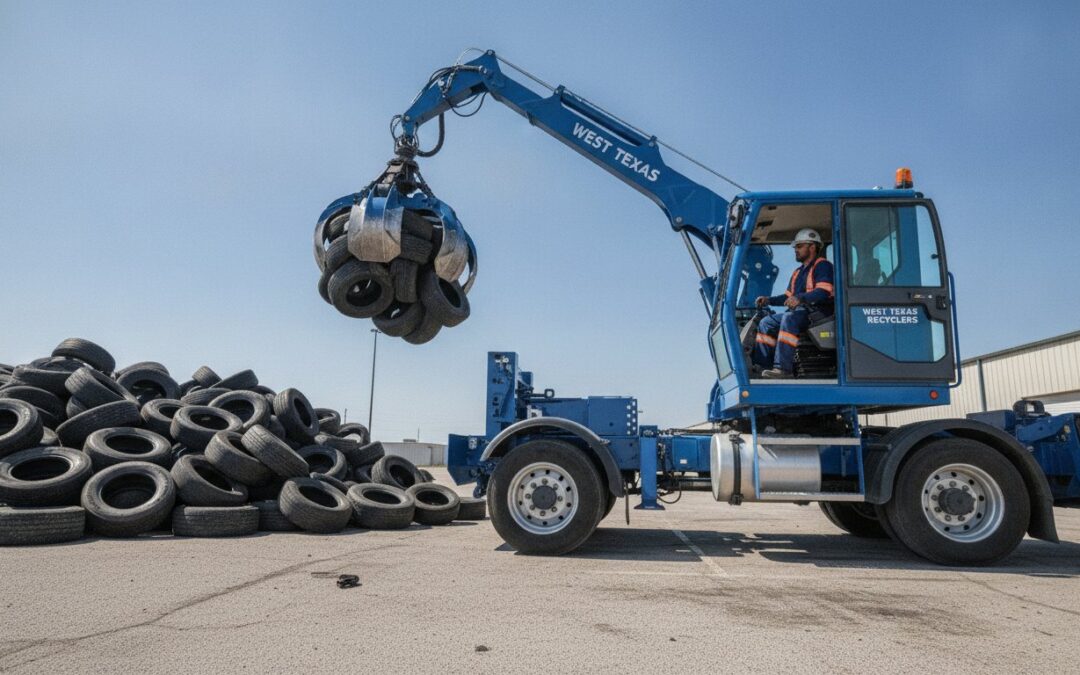Bulk Tire Pickup vs. Self-Hauling in Odessa: Which Is Right for Your Business?