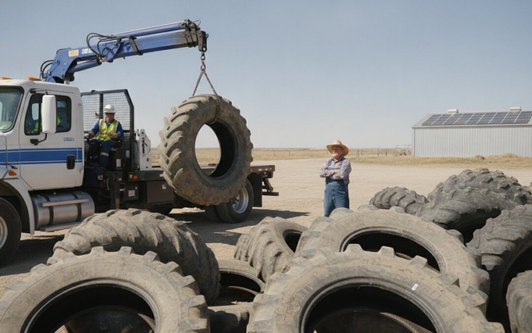 Agricultural Tire Collection in Midland, Odessa & Lubbock: The 2026 Farmer’s Guide