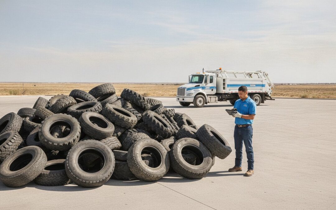 Get a Tire Pickup Quote in Midland: Legal & Efficient Scrap Removal