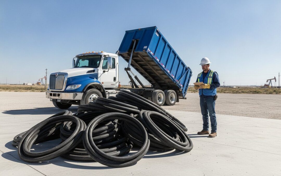 Industrial Hose Disposal in West Texas: The 2026 Guide to Proper Rubber Waste Management