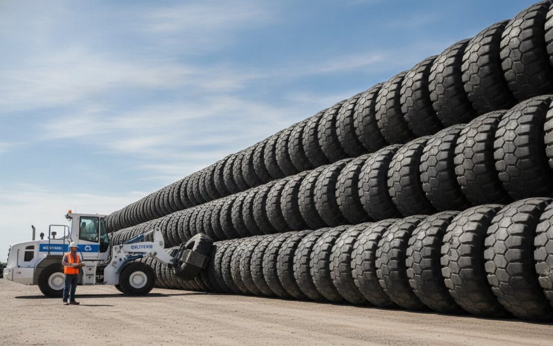 OTR Tire Collection in West Texas: The 2026 Guide to Large-Scale Disposal