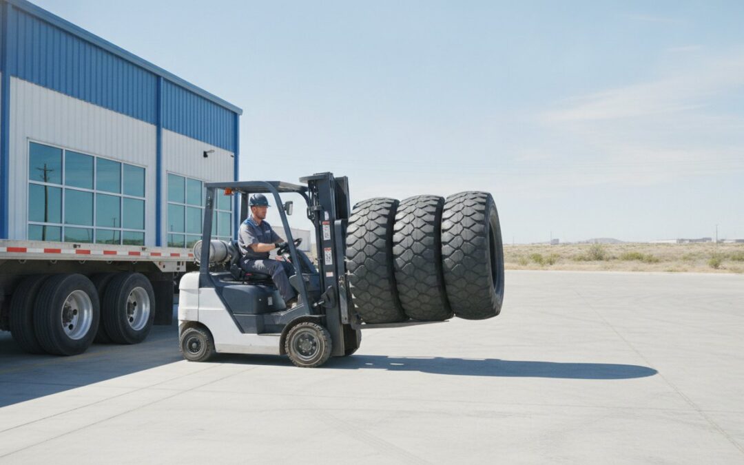 Forklift Tire Disposal: The 2026 Guide to Industrial Rubber Recycling